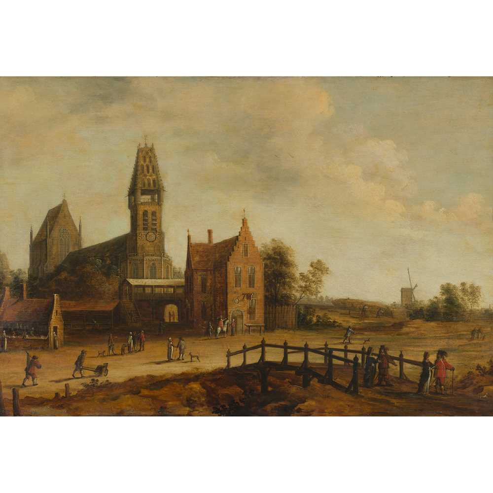 17TH CENTURY DUTCH SCHOOL
ON THE OUTSKIRTS