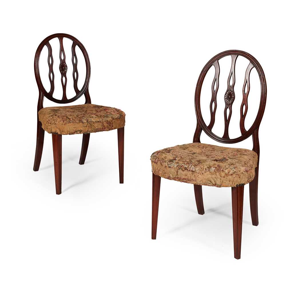 PAIR OF GEORGE III STAINED BEECH 36fd74