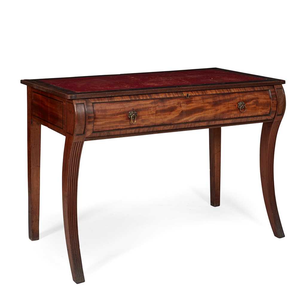 REGENCY MAHOGANY AND INLAID LIBRARY 36fdb7