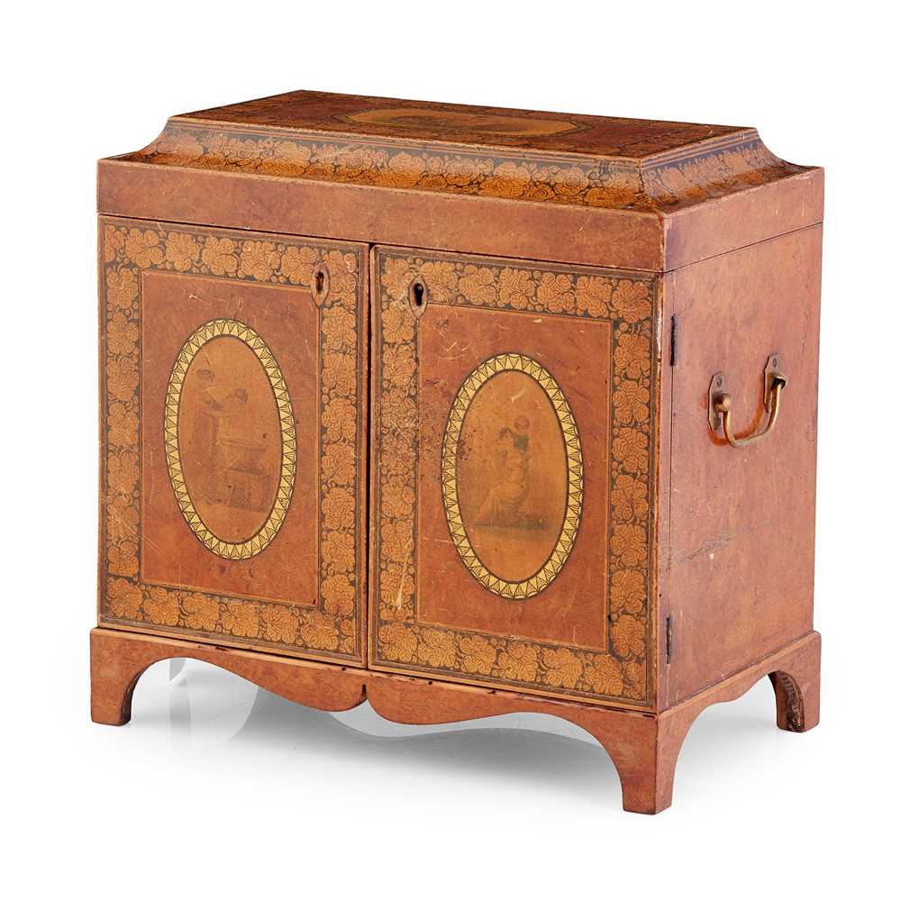 REGENCY BURRWOOD AND PENWORK WORKBOX EARLY 36fdbe