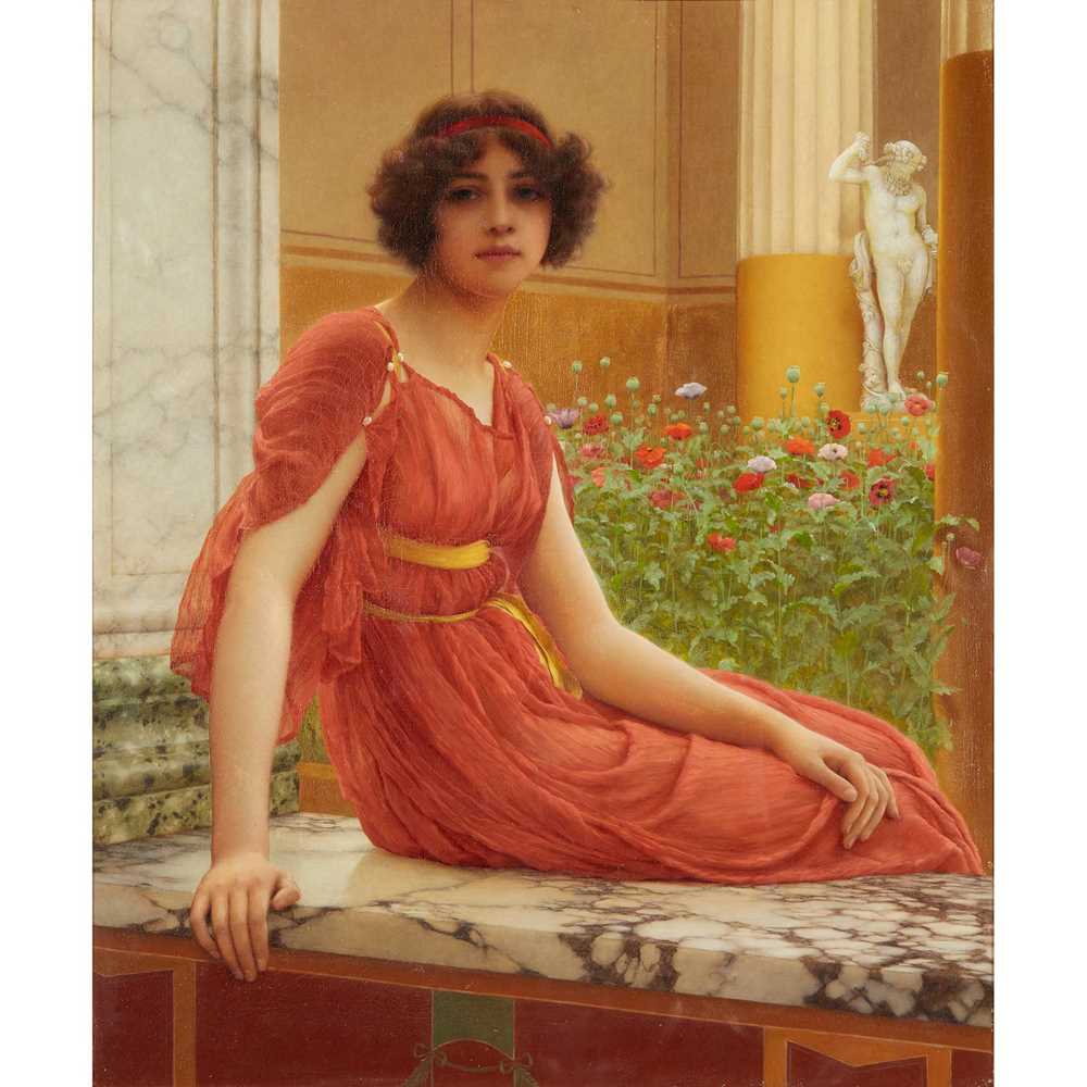 JOHN WILLIAM GODWARD BRITISH 1861 1922 POPPIES 36fe16