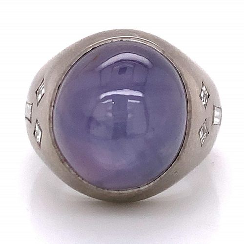 25.00 CT. STAR SAPPHIRE RING25.00