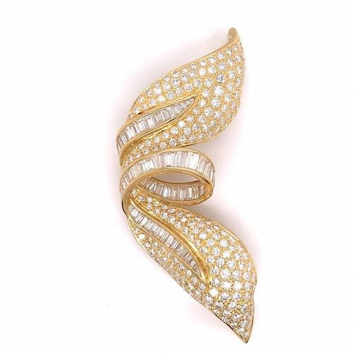 20 15 CT DIAMOND BROOCH20 15 Ct 3725bb