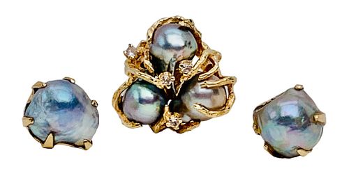 THREE TAHITIAN PEARL SUITEThree