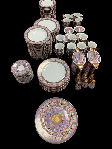  131 PC VERSACE DINNERWARE SET 131 37273b