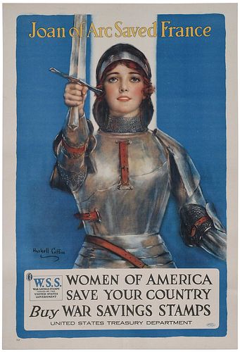 WWI POSTER WILLIAM HASKILL COFFIN New 372809