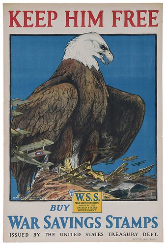 WWI POSTER CHARLES LIVINGSTON 37280e