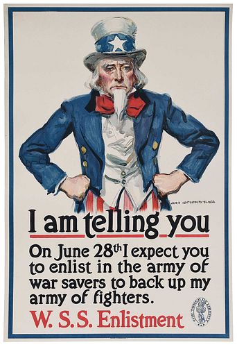 WWI POSTER, JAMES MONTGOMERY FLAGG(New