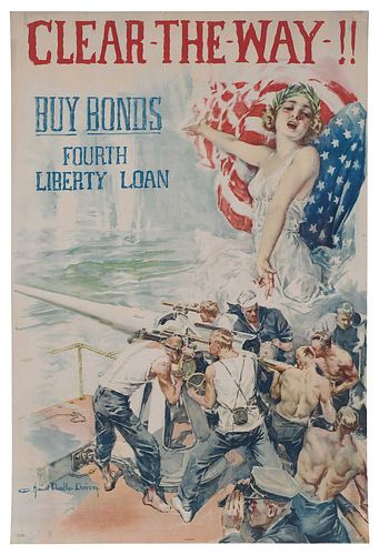 WWI POSTER HOWARD CHANDLER CHRISTY New 37280d