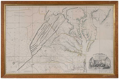 REPRODUCTION FRY AND JEFFERSON - MAP