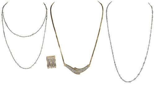 THREE LADIES CHAINS DIAMONDS  3728c0