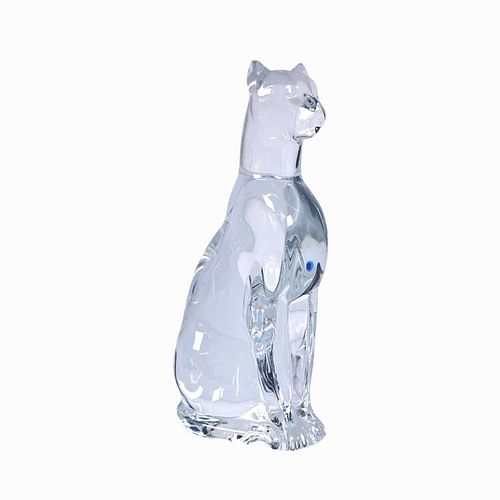 BACCARAT FRANCE CLEAR CRYSTAL SEATED