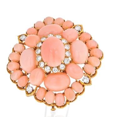 DAVID WEBB 18K YELLOW GOLD PINK 372983