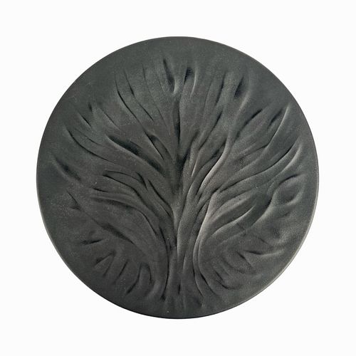 LALIQUE BLACK GLASS ALGUES TREE 3729bd