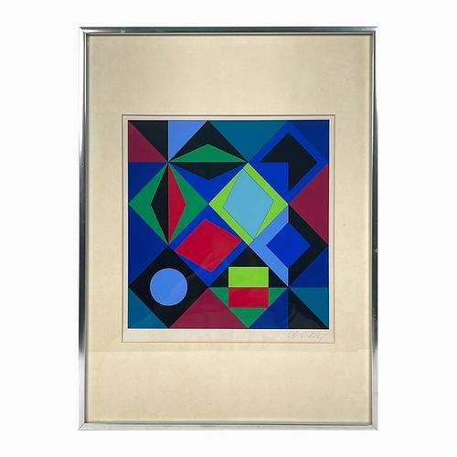 VICTOR VASARELY (HUNGARY 1906-1997)