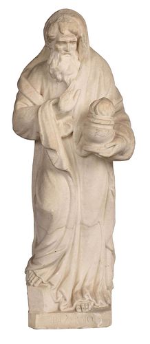 MARBLE SCULPTURE OF INVERNO(Continental