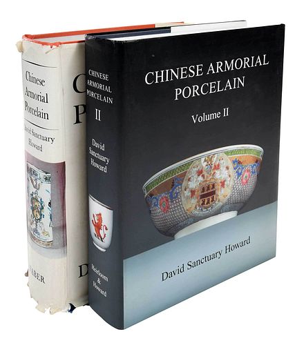 BOOKS ON CHINESE ARMORIAL PORCELAIN,