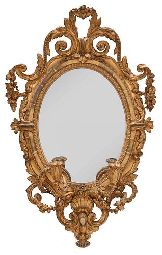 ROCOCO REVIVAL CARVED AND GILT