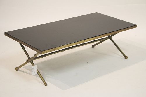 MODERN BAGUES STYLE COFFEE TABLEBrass