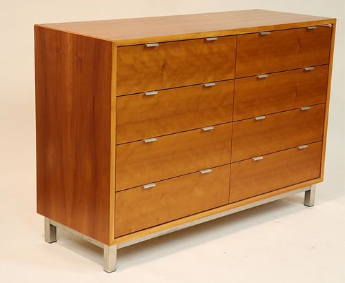 ROOM & BOARD CHERRY DOUBLE DRESSER(QRSIDE658)(MS)
Dimensions: