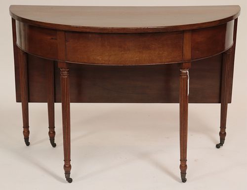 GEORGE III STYLE MAHOGANY SINGLE 372cfc