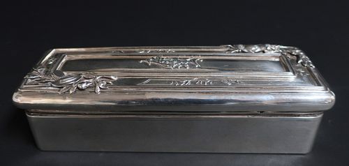 STERLING SILVER GLOVE BOXSterling