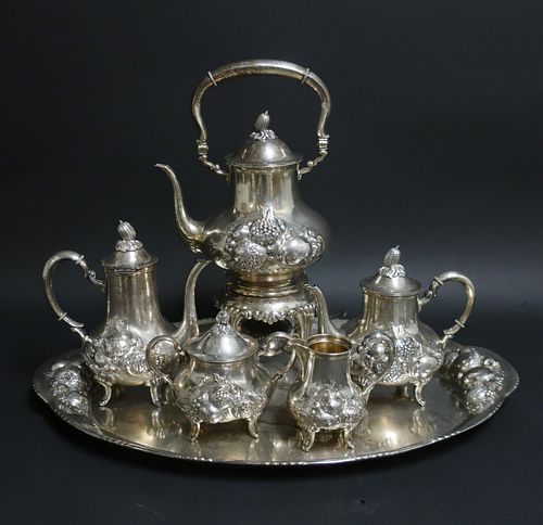 GERMAN 800 SILVER TEA COFFEE 372d61