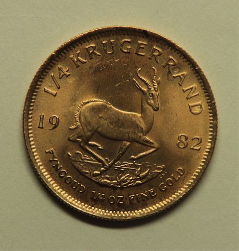 SOUTH AFRICA 1982 1 4 KRUGERRAND 372da6