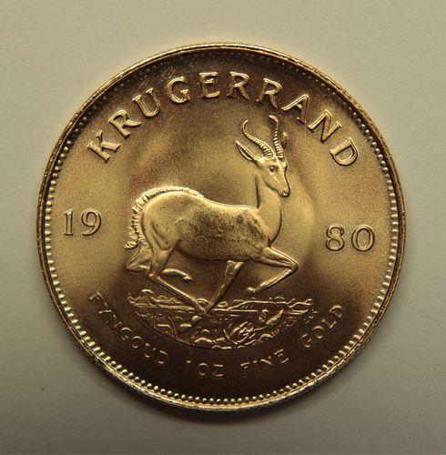 SOUTH AFRICA 1980 KRUGERRAND GOLD 372da9