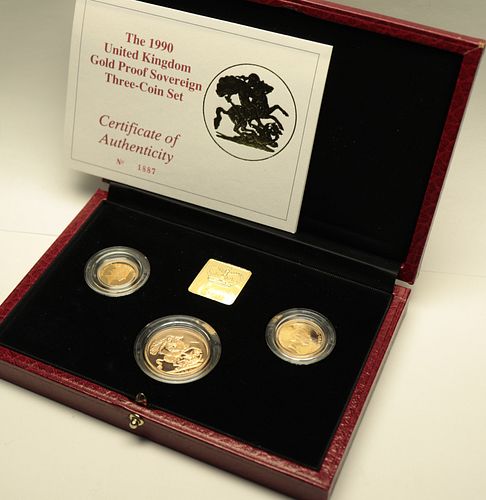 1990 UNITED KINGDOM GOLD PROOF 372db2