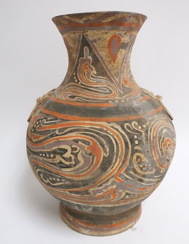 CHINESE HAN TERRACOTTA HUIn the