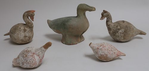 HAN DYNASTY DUCK AND BIRD FORMSLarge