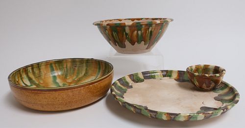 THREE TANG SANCAI BOWLSOne conical bowl