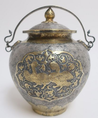 SILVER AND GOLD WATER POT XIANGTONG 372e46