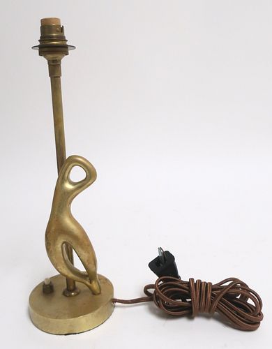 SCARPA CAST BRASS FIGURAL LAMP  372e7d