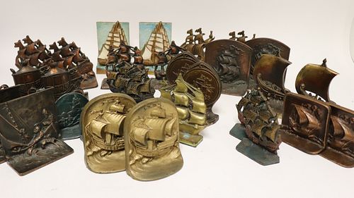 NAUTICAL & CARRIAGE THEME BOOKENDS.in