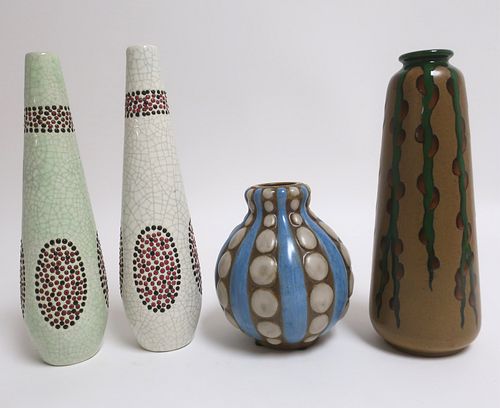 4 PRIMAVERA CERAMIC VASES4 Primavera 372fac