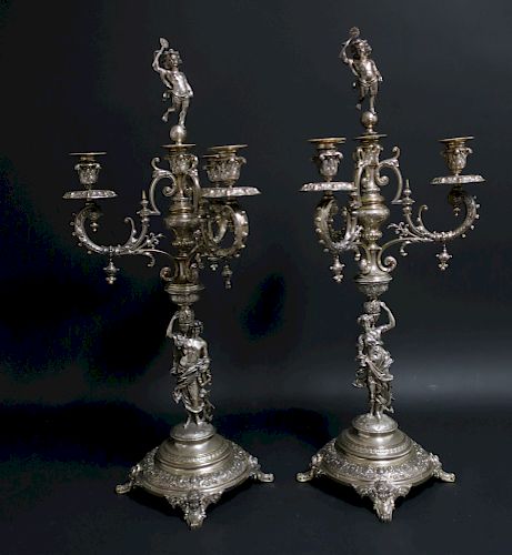 PR. BRUCKMANN & SOHNE SILVER FIGURAL