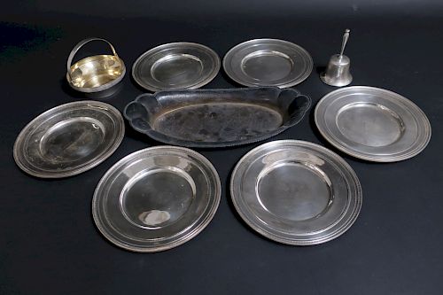 GROUP OF STERLING SILVER DISHES6 373004