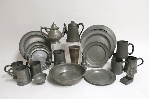 COLLECTION ANTIQUE PEWTERPints  373014