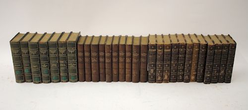 3 SETS POETICAL WORKS, EMERSON,