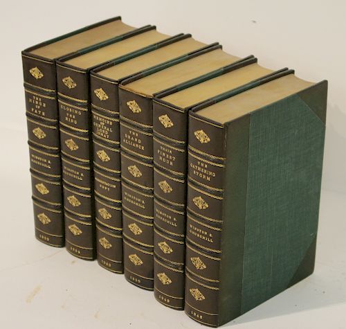 6 VOLUME SET, WINSTON CHURCHILL1948-1960,