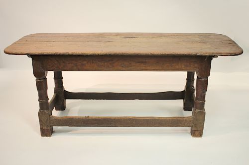 ENGLISH JACOBEAN OAK REFECTORY 373053