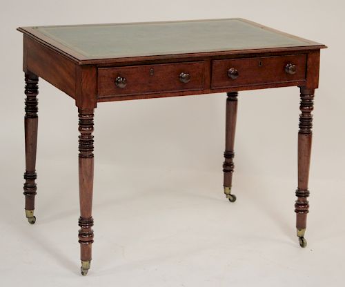 LATE REGENCY SMALL WRITING TABLE 37308c
