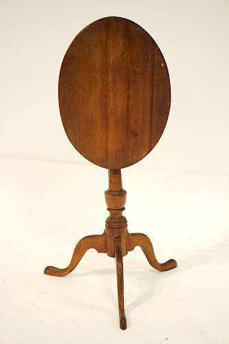 FEDERAL CHERRY TILT TOP CANDLESTAND27 25 3730ab