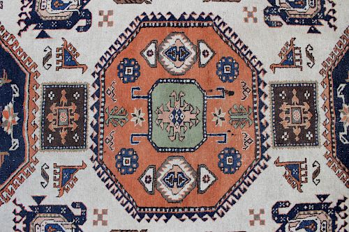 HAND KNOTTED CAUCASIAN STYLE (IRAN)