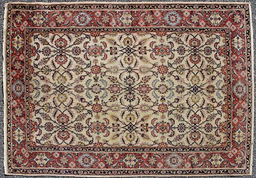 PERSIAN STYLE WOOL RUG 3 11 X 3730db