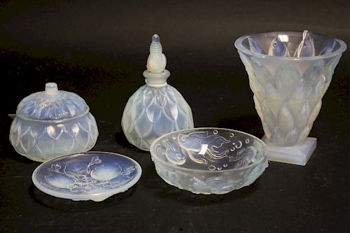 5 SABINO GLASS TABLE ARTICLESVase  373119