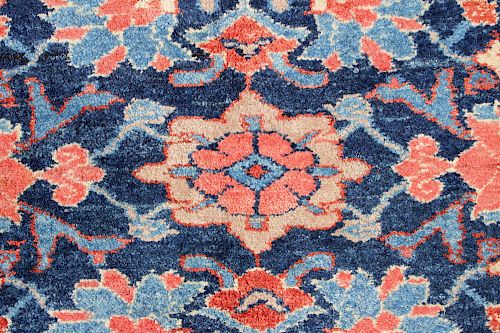 OUSHAK STYLE HAND KNOTTED WOOL