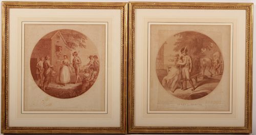 18TH-19TH C. ,MARCUARD & TOMKINS,ENGRAVINGSTwo